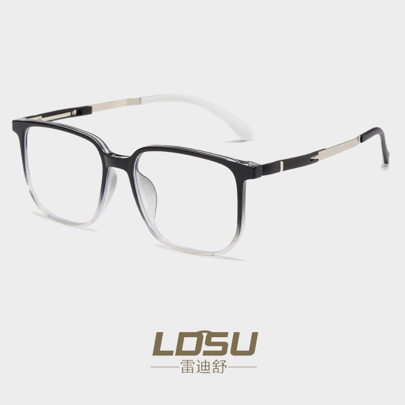 Trendy Polygonal TR Blue Light Blocking Glasses Frame